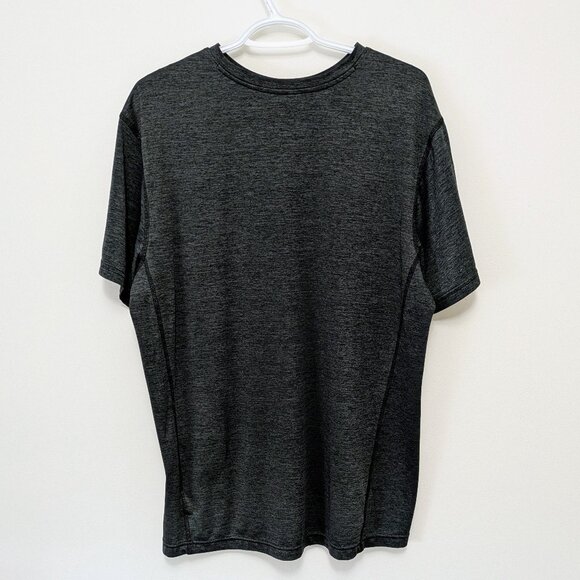 Old Navy Men’s Dark Grey Athletic Shirt – Space Dye Charcoal - Picture 2 of 2